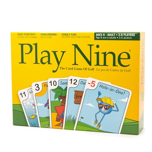 Play Nine Golf Card Game for Family Fun