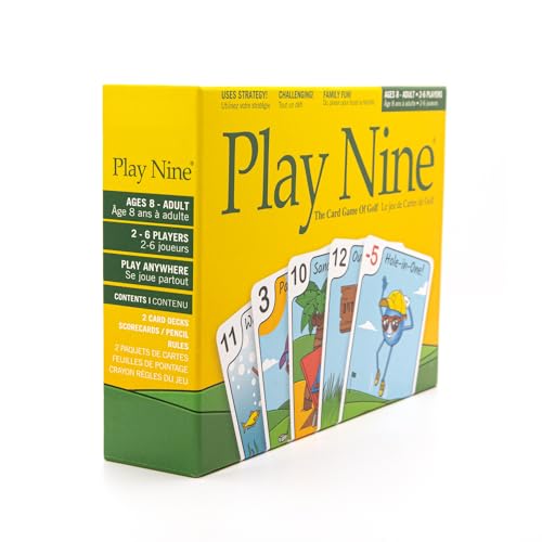 Play Nine Golf Card Game for Family Fun