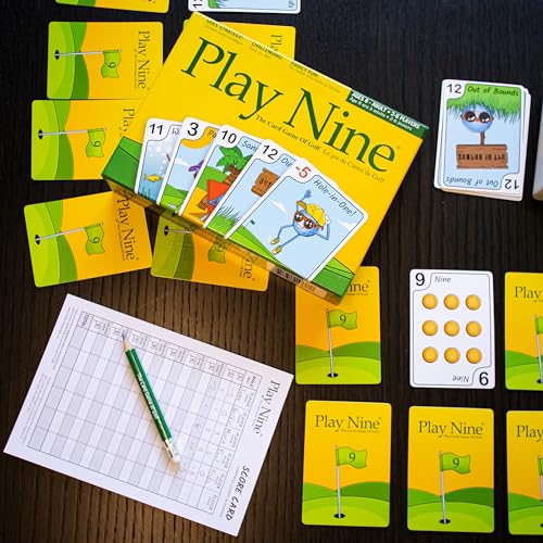 Play Nine Golf Card Game for Family Fun