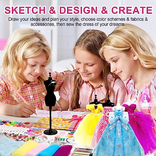 Fashion Design Kit for Creative Girls 600+ Pieces