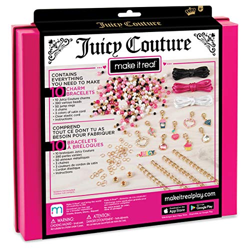 Juicy Couture DIY Bracelet Kit with Emoji Charms