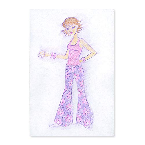 Melissa & Doug Fashion Design Art Kit with Stencils