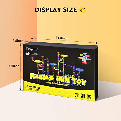 Magicfly 127-Piece Marble Run Race Track Set