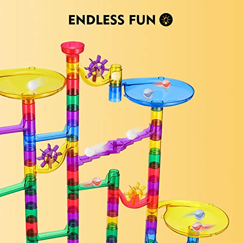 Magicfly 127-Piece Marble Run Race Track Set