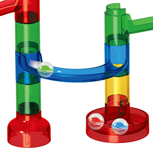 JOYIN 150-Piece Glowing Marble Run Building Set
