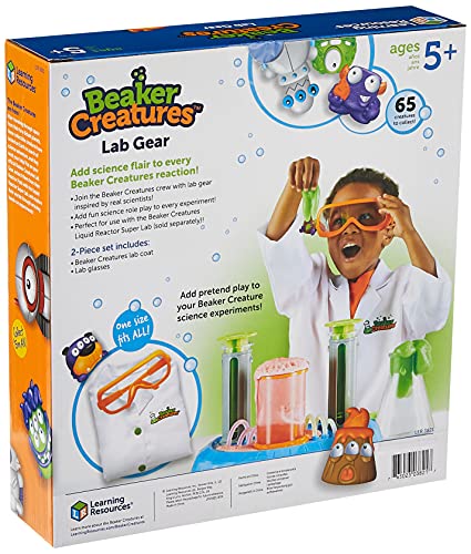 Beaker Creatures Lab Gear: Coat and Glasses Set