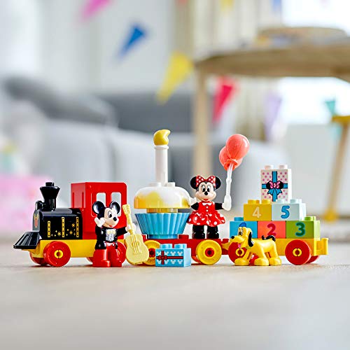 Mickey & Minnie Birthday Train Building Set