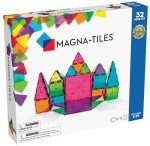 Magna-Tiles Bright Colors 32-Piece 3D Building Set
