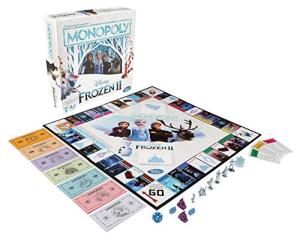 Disney Frozen 2 Monopoly Game for Ages 8+
