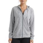 Hanes Women’s Full-Zip Hoodie in Gray Heather