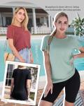 3 Pack Women's Casual Short Sleeve T-Shirts