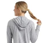 Hanes Women’s Full-Zip Hoodie in Gray Heather