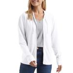 Hanes Women's Slub Jersey Hoodie - White, X-Large