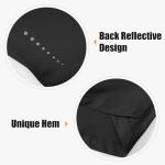 BGOWATU Women's Golf Polo Shirts Sleeveless Collared V Neck Tennis Tops Dry Fit UPF 50+ Workout Tank Lightweight Black L