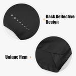 BGOWATU Women's Golf Polo Shirts Sleeveless Collared V Neck Tennis Tops Dry Fit UPF 50+ Workout Tank Lightweight Black L