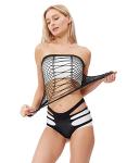 LEMON GIRL Women's Set US4-18 Lingerie Fishnet BabyDoll Bodysuit Mini Dress