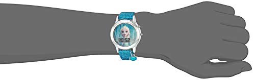 Disney Girls' Colorful Quartz Watch with Rubber Strap