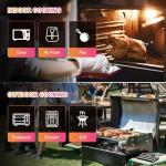 Dewjom Wireless Smart Meat Thermometer with Dual Sensors