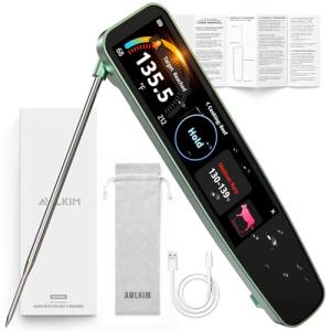Instant Read Smart Meat Thermometer with Touchscreen