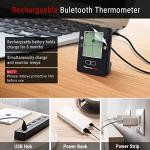 ThermoPro TP25 Bluetooth Meat Thermometer with 4 Probes
