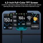 Smart Digital Body Scale with Wi-Fi/Bluetooth Tracking