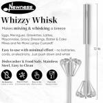 Whizzy Whisk Semi-Automatic Stainless Steel Blender