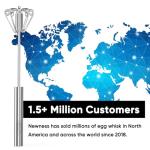 Whizzy Whisk Semi-Automatic Stainless Steel Blender