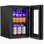 18L Mini Fridge with Silent Compressor and LED Light