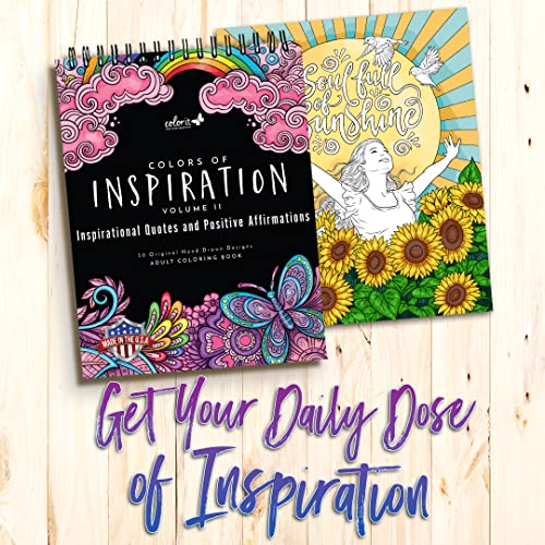 ColorIt Colors of Inspiration Volume II Coloring Book