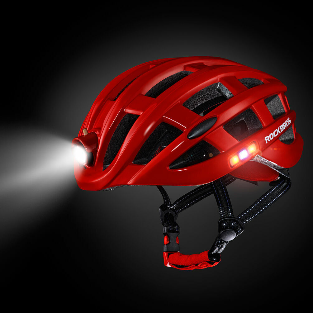 ROCKBROS Ultralight Electric Bike Helmet with Light