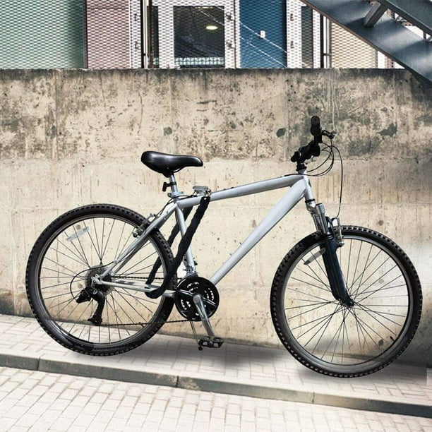 Heavy Duty Bike Lock with Keys - 130cm Cable