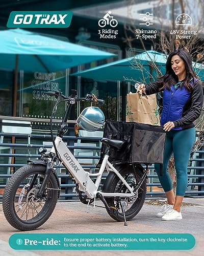 Gotrax F2 20" Folding eBike - 55 Miles