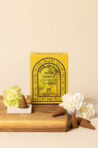 Song of India Temple Incense Cones - 25 Pack