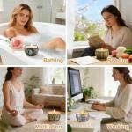 Set of 12 Soothing Soy Candles for Home