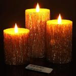 Flameless LED Candle Set with Remote Control
