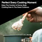 Portable Camping Stove with Automatic Ignition