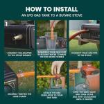 Green Haven Dual Burner Camping Stove