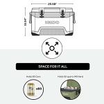 Ultra-Durable 49L Outdoor Cooler for Adventures