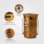 Solar USB Camping Lantern – Portable LED Torch