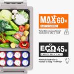 EUHOMY 49.4L Portable Fridge with APP Control