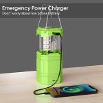 Portable Solar Camping Lantern with Hand Crank