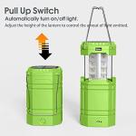 Portable Solar Camping Lantern with Hand Crank