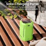 Portable Solar Camping Lantern with Hand Crank