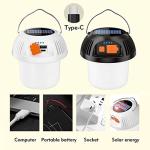 2 Pack Rechargeable Solar Camping Lanterns