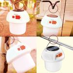 2 Pack Rechargeable Solar Camping Lanterns