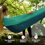 Ultra-Light Portable Camping Hammock with Carabiners
