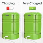 Portable Solar Camping Lantern with Hand Crank