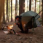 Night Cat Waterproof Hammock Tent with Mosquito Net