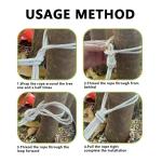 Ovyuzhen Portable Outdoor Hammock with Carry Bag