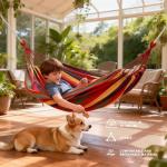 Ovyuzhen Portable Outdoor Hammock with Carry Bag